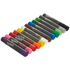 Mont Marte Watersoluble Oil Pastels 12-Pieces Set