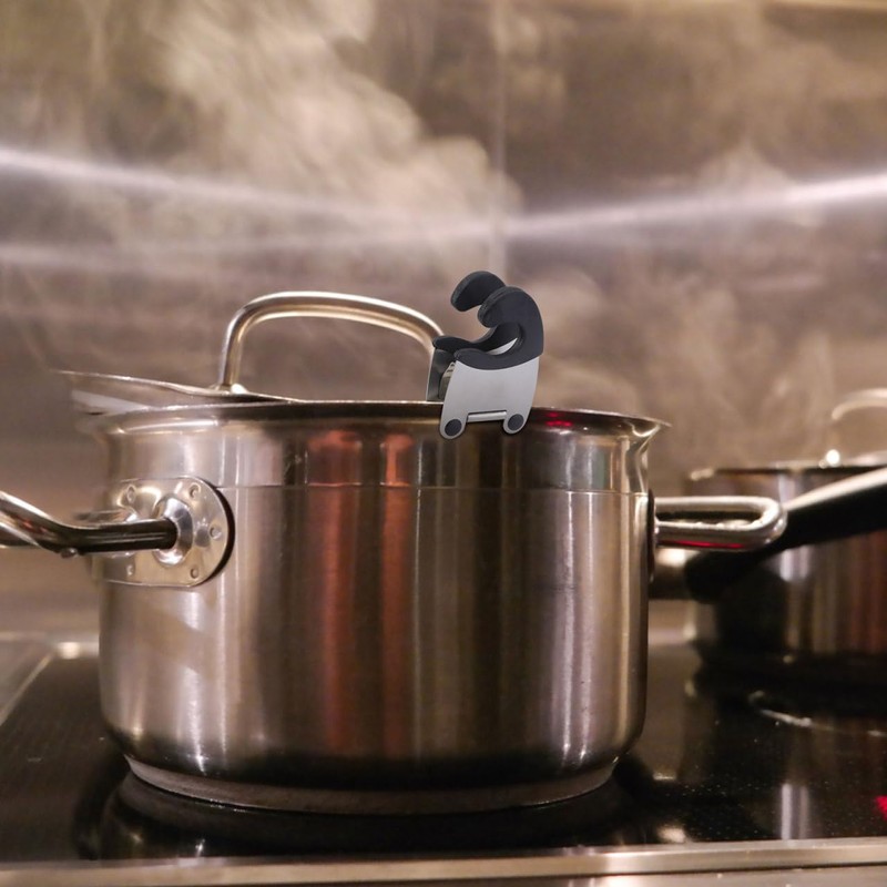 MAGICLULU 2pcs Spoon Clip for Pot Spoon Holder Pot Overflow