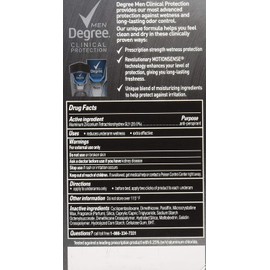 Degree Men Clean Clinical Antiperspirant Deodorant 1.7 oz