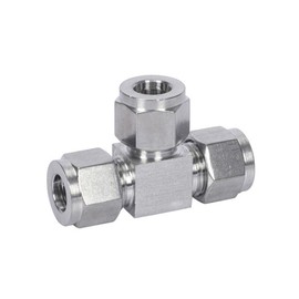 Φ1/4, 3 Way Tee Quick Connector, Push to Connect Air Fittings, Nickel-Plated Copper Pipe Fitting Tee, Air Compression Quick Connect Fittings