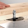 EANOSIC Extra Long Compression Flush Trim Router Bit 1/4" Shank