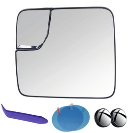EAP Driver Side Mirror Glass Compatible with Ford Bronco 2021-2026, Heated Without Auto Dimming M2DZ17K707A