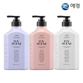 L'Uscent Body Wash 500ml x 2 (Select 1: White Tulip / Sea Salt Musk / Linen Cotton) / 럽센트 바디워시 500ml X 2개 (화이트튤립씨솔트머스크린넨코튼 택1)