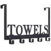 Kuhome Over The Door Hooks, Towel Holder for Bathroom, Door