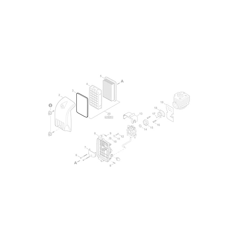Echo & SHINDAIWA Genuine A226000480 PRE-Filter Foam New OEM Factory