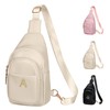 Freesya Easter Gifts for Teen Girls Women, Initial Crossbody Sling