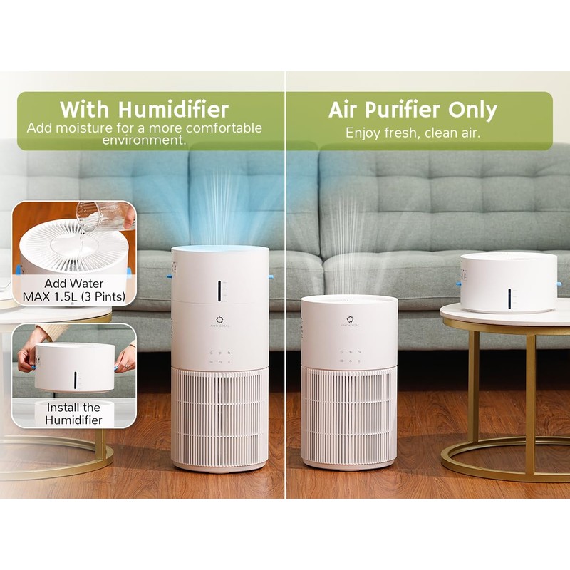Airthereal Replacement Filter Set for AEH300 2 in 1 Air