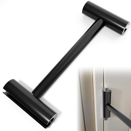 Heavy Duty .134 & .180 Door Hinge Adjustment Tool, Black Steel, Polished Finish, Contemporary Style