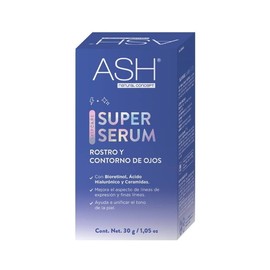 Serum Facial y contorno de Ojos Ash Natural 30grs