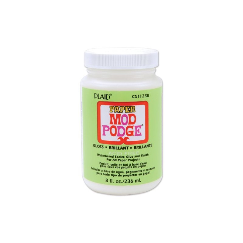 Mod Podge Waterbase Sealer, Glue and Finish for Paper (8-Ounce),