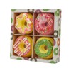 BIUDECO 4pcs Doughnut Shape Spa Balls for Relaxation Sea Salt