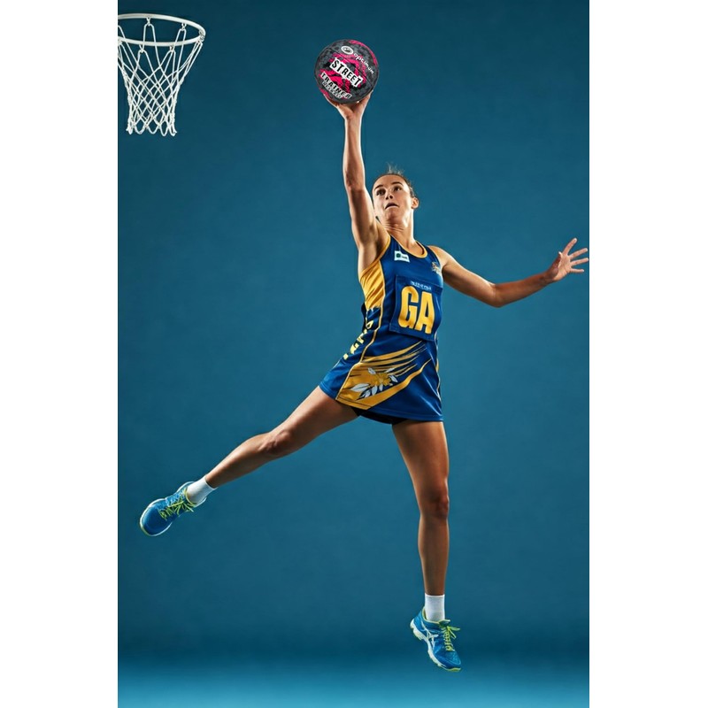 Optimum STREET NETBALL - BLACK/PINK - 4