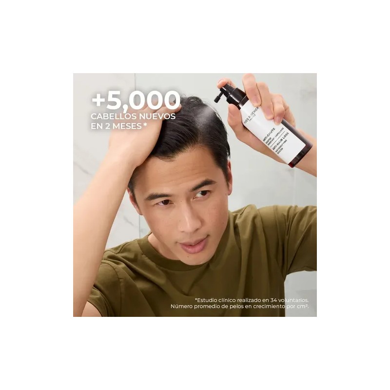 Yves Rocher Booster Anticaída para Cabello Débil, Fórmula Vegana, fortalece