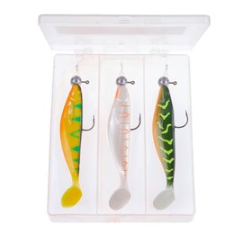 Balzer Matze Koch Rubber Fish Box 3-13 cm Pike Fishing Set Predator Fishing