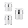 Empty Airless Cosmetic Container Airless Pump Jar Bottle Moisturizer Dispenser