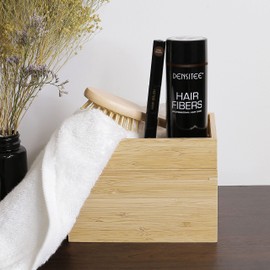 DENSITEE® Keratin Fibres for Hair Thickening, Conceals Hair Loss & Caldness with Instant Effect, 28 g, Hair Building Fibres + Scattered Hair, Thicker Hair & Volume Root Retouch Light Brown