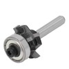 Roundover Edging Router Bit 4 Flutes Cemented Carbide Forward Edge