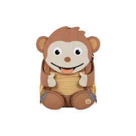 Affenzahn Big Friend Nursery Backpack for 3-5 Years Nursery, Functional 8 L, Affenzahn - Brown, Unit size, Rucksack