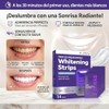 3Pcs Purple Teeth Whitening Strips,Tiras Blanqueadoras de Dientes,Blanqueador Dental para