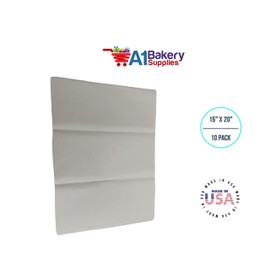 Gift Wrapping Tissue Paper 15X20 10 Pack by A1 Bakery Supplies (Ivory Eggshell)
