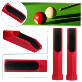 Mipcase 2Pcs Billiard Tip Shaper Burnisher File Essential Pool Repair Tool Compact Design for Smooth Surface for Safe Use for Optimal Chalk Retention and Tip Shaping