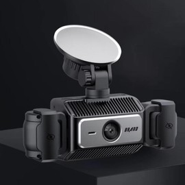 Black Box Video Recorder 4-Channel Dash Cam with 2-Inch IPS Screen, 4 Cameras, and Night Vision Features