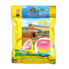 Outdoor Eucalyptus Blocking Bug Bracelet Band Leisure Mosquito Camping Bug Blocking blocking bracelet 5ea