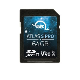 OWC Atlas Pro S 64GB SDHC/SDXC UHS-II V90 Media Card