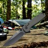 EDC Folding Utility Knife - Sharp Stainless Steel Blade, Lightweight