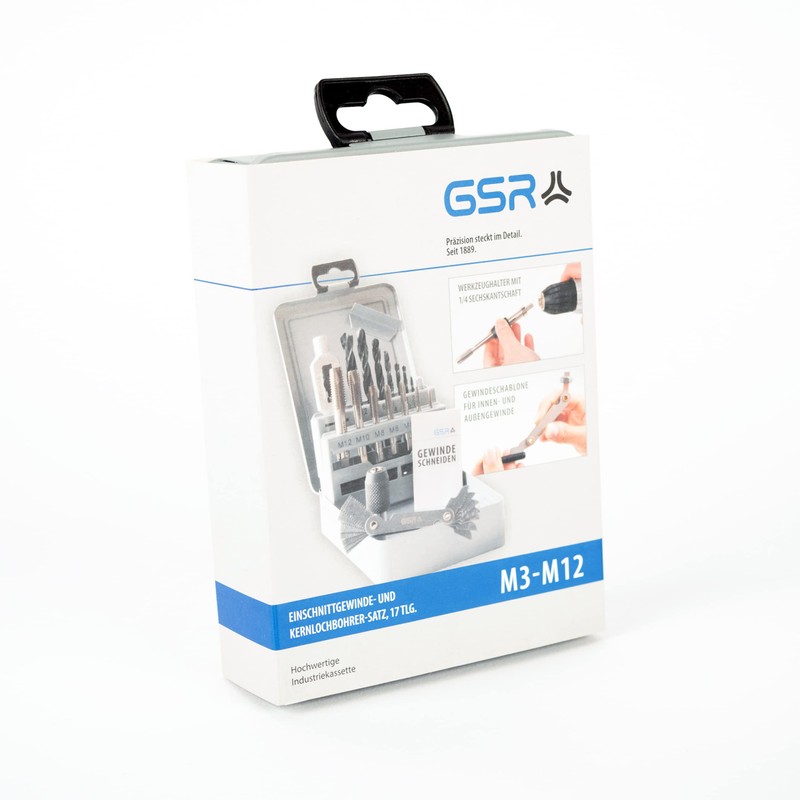 Professional Cutting Machine Tap Drill Bit Set, Hss-G, GSR 17,