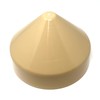 JSP Manufacturing Tan Cone Dock Piling Cap/Piling Cover from 8"