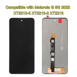Screen Replacement for Motorola G 5G 2022 XT2213-3 XT2213-2 XT2213 6.5'' Assembly LCD Display Touch Screen Digitizer with Repair Tools