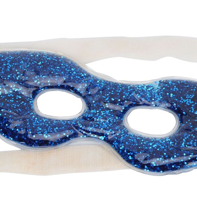 TPU Glitter Sequins Sleep Hot Cold Compress Eye Cover Sleep