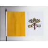 Vatican City Medium Hand Held Flag 23cm x 15cm