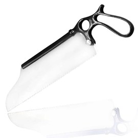 AAProTools SATTERLEE Bone Saw 13" Ring Black Handle Stainless Steel Cutting Edge Orthopedic Instruments