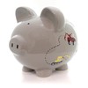 Child to Cherish Ceramic Piggy Bank for Boys, Construction Trucks,