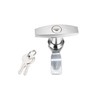 2 Packs T Handle Locks Keyed Alike Garage Door Lock
