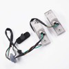 Rear Trunk Release Switch Licence Plate Lamp Replacement for Cruze