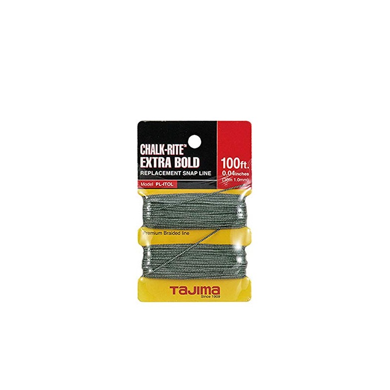 TAJIMA Replacement Snap-Line - 1.0 mm x 100 ft Chalk-Rite