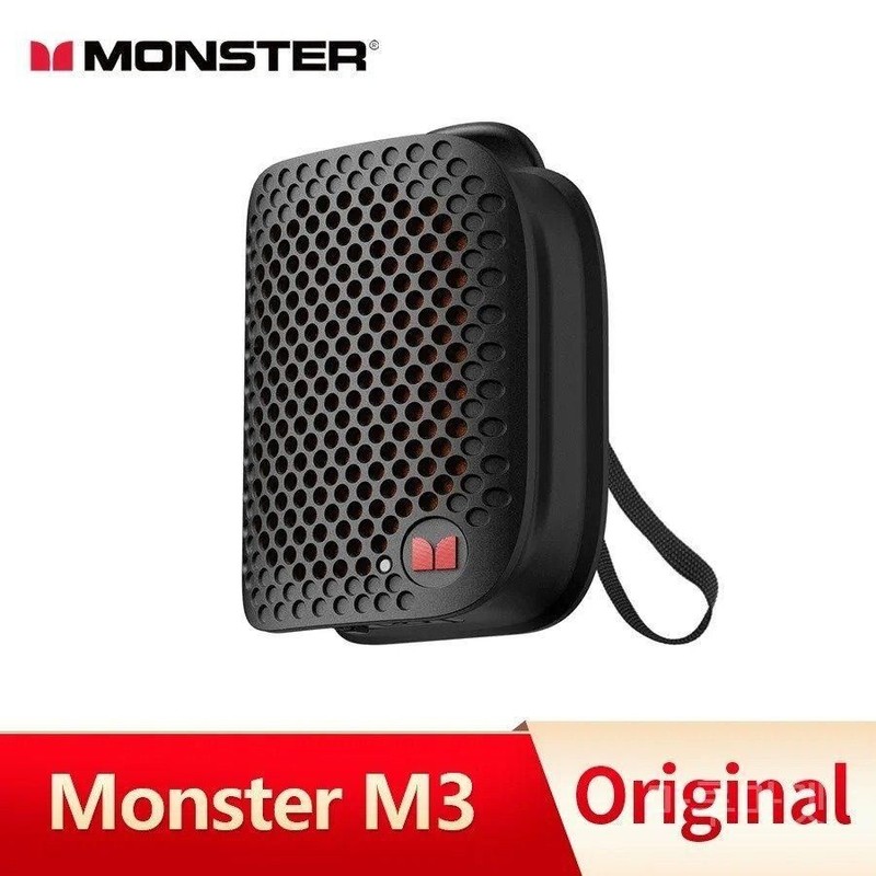 Monster 몬스터 M3 마그네틱 클립온 미니 강력한 블루투스 스피커 소형