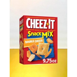 Cheez-It 〽️ New Exclusive Cheez-It Snack Mix Double Cheese Baked Crackers Box 9.75oz