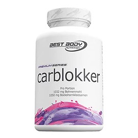 Best Body Nutrition Carblokker mit Bockshornkleesamen und Bohnenmehl, 100 Kapseln (82,7g)