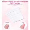 KADS Fiberglass Silk Nail Tips - 10 Sheets x 7