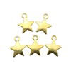 JCBIZ 60 piezas de colgante de estrella de cinco puntas
