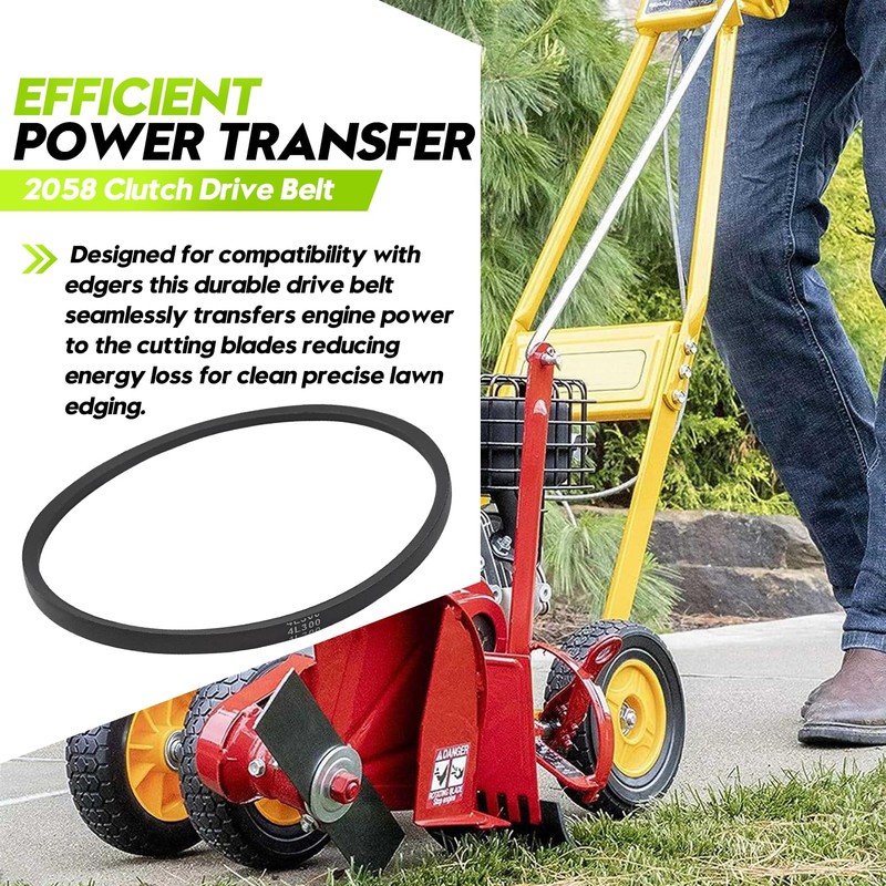 4L-300 Drive Belt Compatible with McLane Edge Trimming Machine, Replacement
