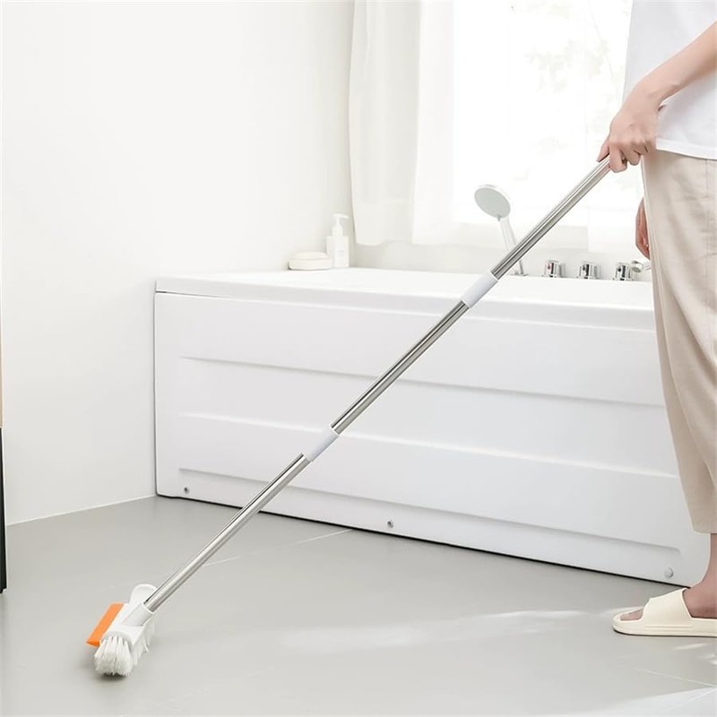 Sepetrel Pool Brush with Curved Edges, Extra-Wide Heavy Duty Pool