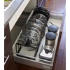 Yamazaki Home Tower Under Sink Pot Lids And Frying Pan