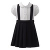 Rachel Riley Eloise Jersey Blouse & Pinafore Set