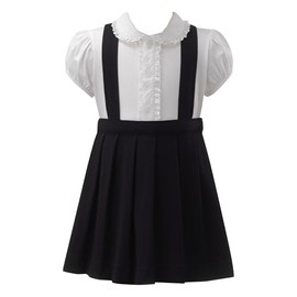 Rachel Riley Eloise Jersey Blouse & Pinafore Set