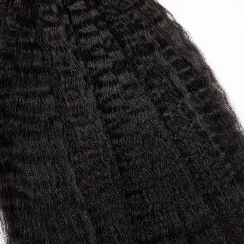 Kinky Straight Human Braiding Hair for Boho Braids Wet and